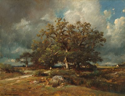 The Old Oak by Jules Dupré